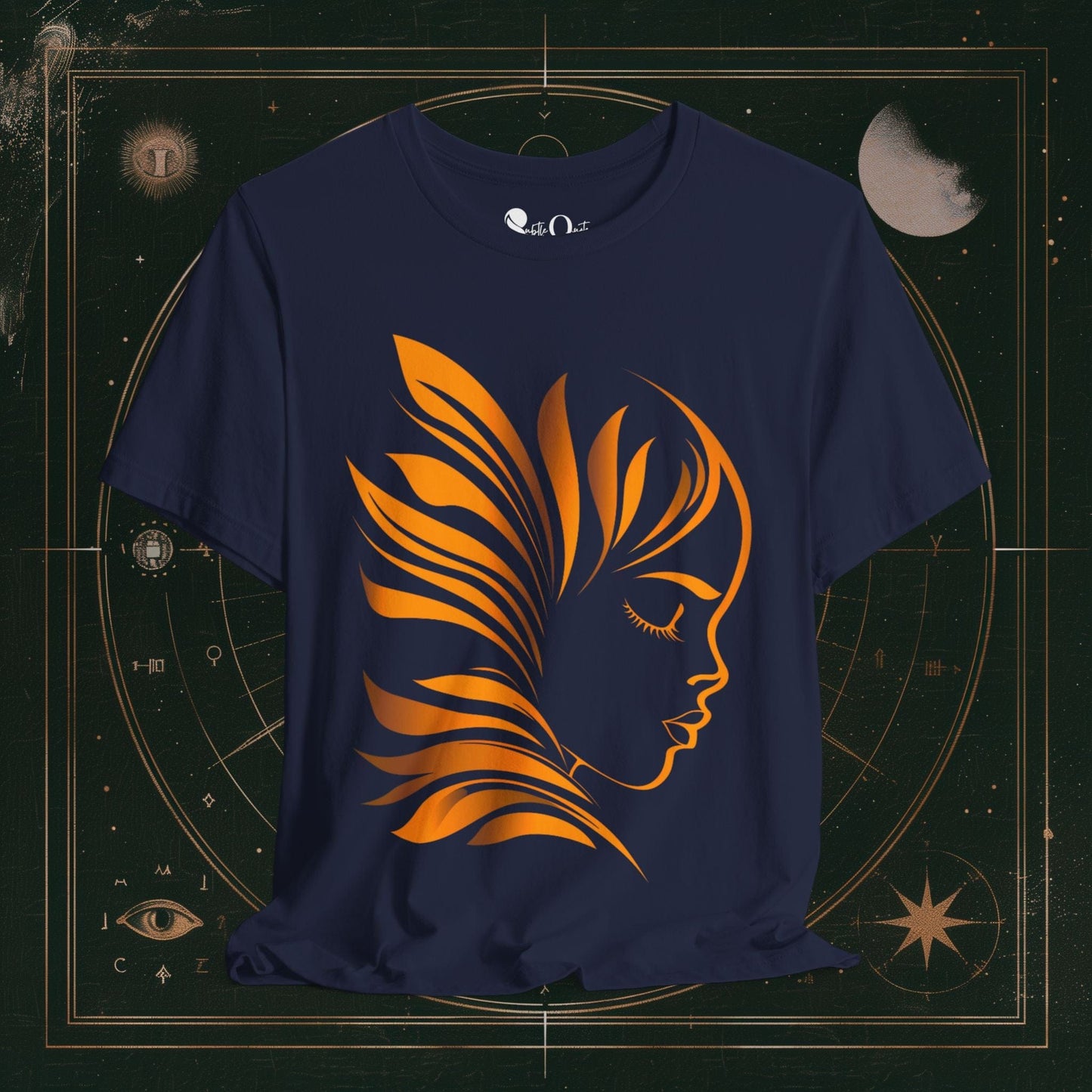 T-Shirt Navy / S Butterfly Grace II Dark