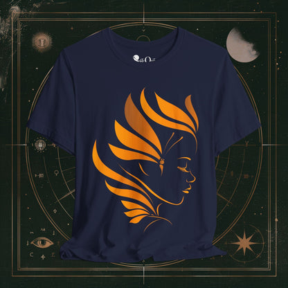 T-Shirt Navy / S Butterfly Grace III Dark