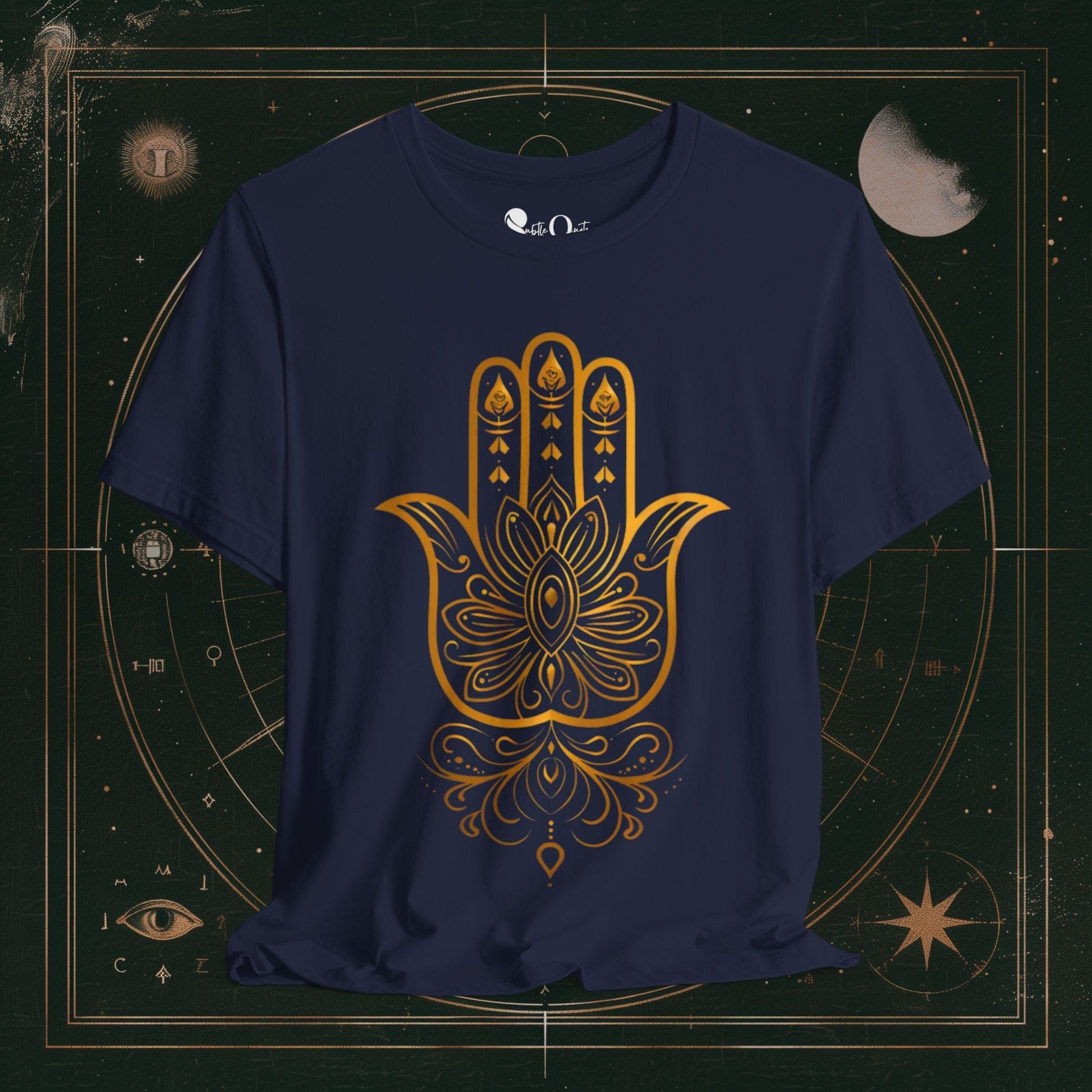 T-Shirt Navy / S Golden Harmony Dark