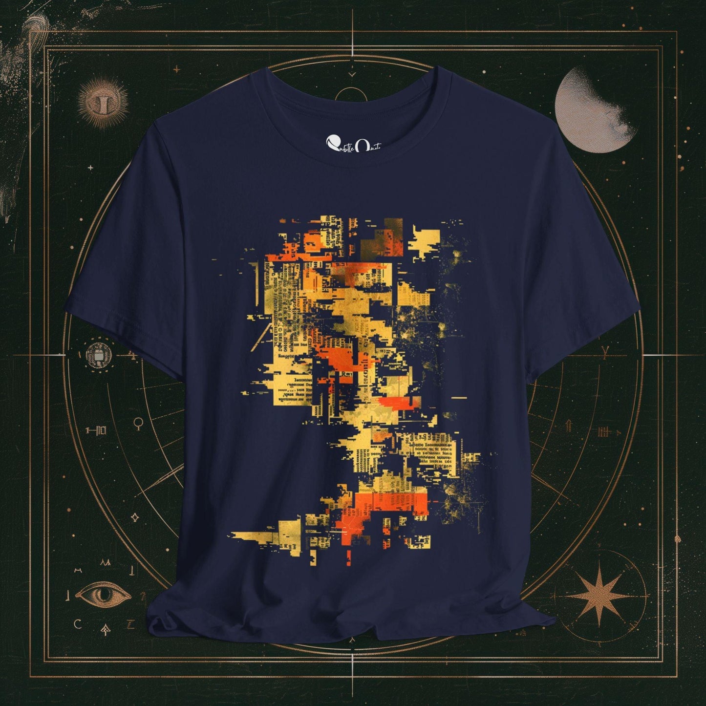 T-Shirt Navy / S Unisex -  Digital Relic Dark