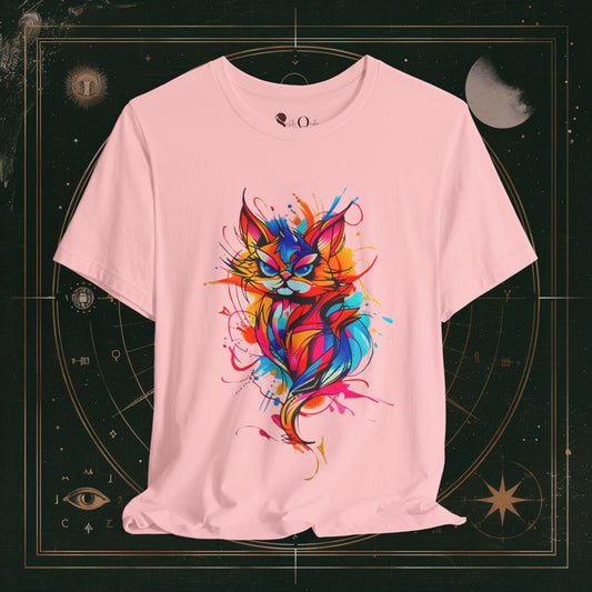 T-Shirt Pink / S Feline Fury