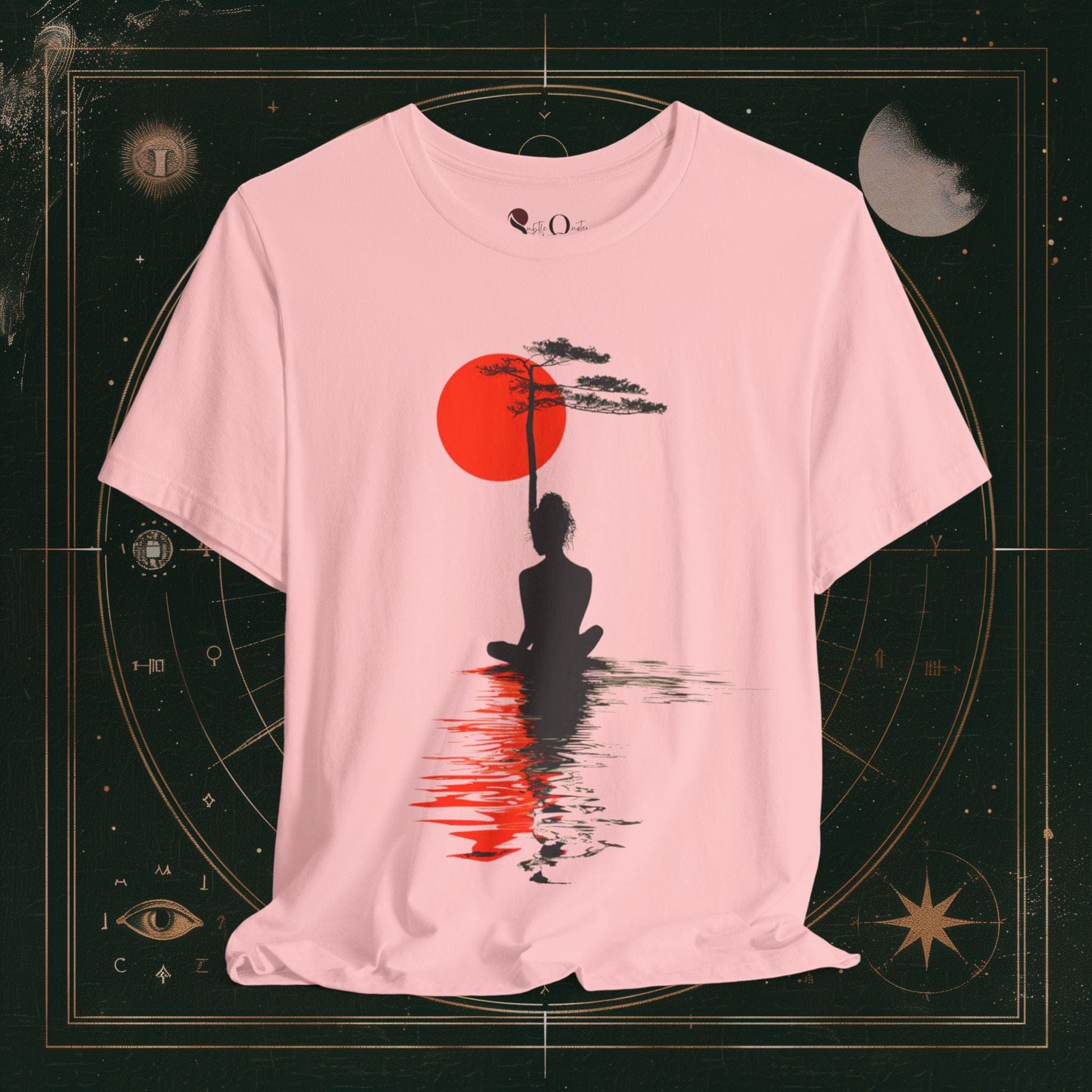 T-Shirt Pink / S Serenity at Sunset