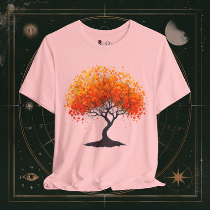 T-Shirt Pink / S Unisex -  Autumn Radiance