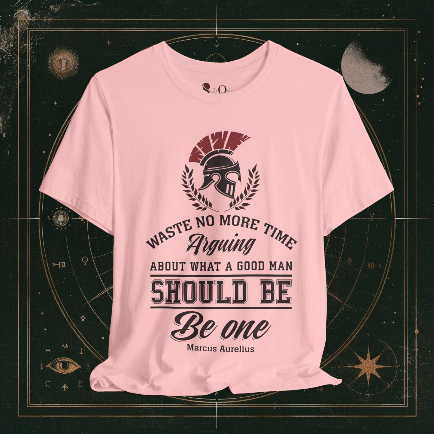 T-Shirt Pink / S Unisex -  Be A Good Man Marcus