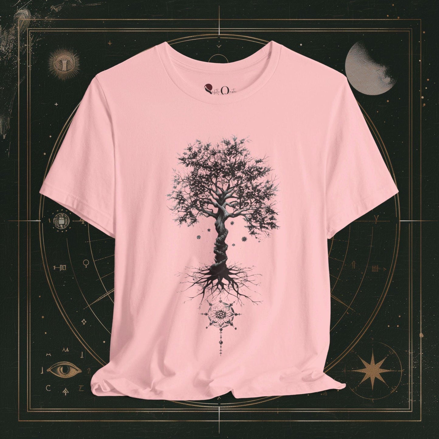 T-Shirt Pink / S Unisex -  Ethereal Roots