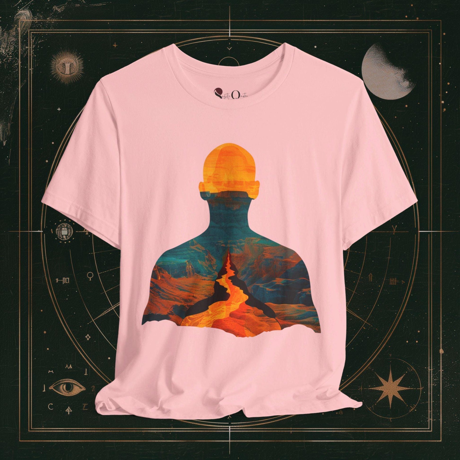 T-Shirt Pink / S Unisex -  Inner Journey Silhouette