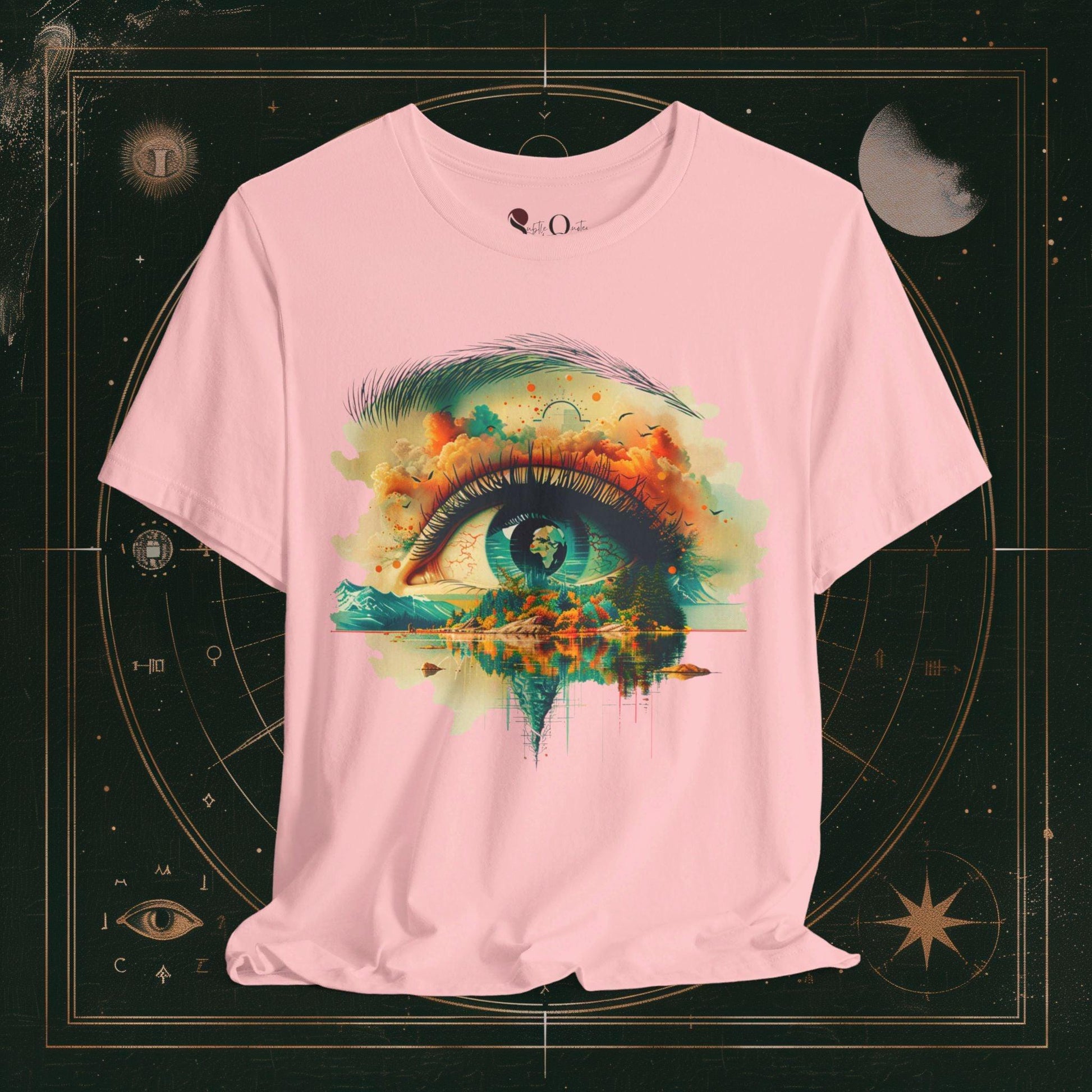 T-Shirt Pink / S Unisex -  Nature's Vision