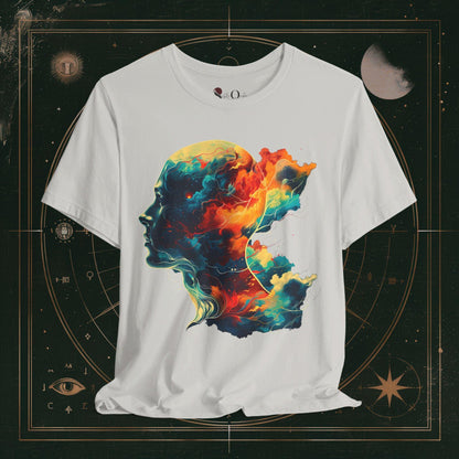 T-Shirt Silver / S Unisex -  Cosmic Mindscape