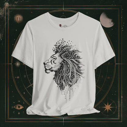 T-Shirt Silver / S Unisex -  Majestic Lion