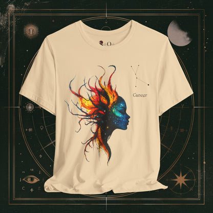 T-Shirt Soft Cream / S Cancer | Zodiac Line