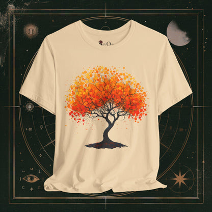 T-Shirt Soft Cream / S Unisex -  Autumn Radiance