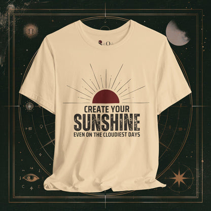 T-Shirt Soft Cream / S Unisex -  Create Own Sunshine