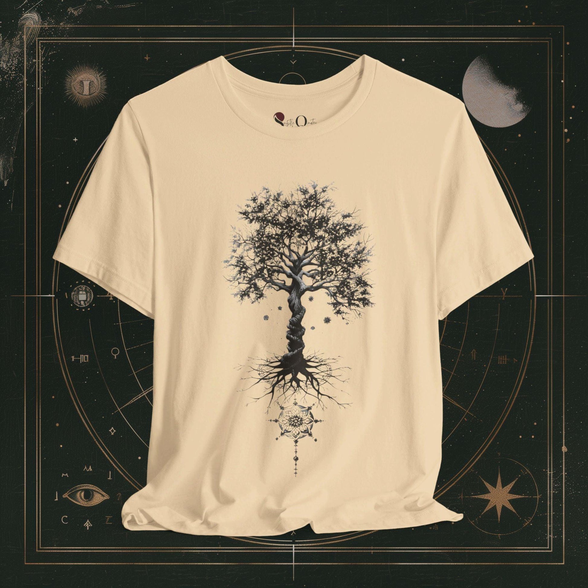 T-Shirt Soft Cream / S Unisex -  Ethereal Roots