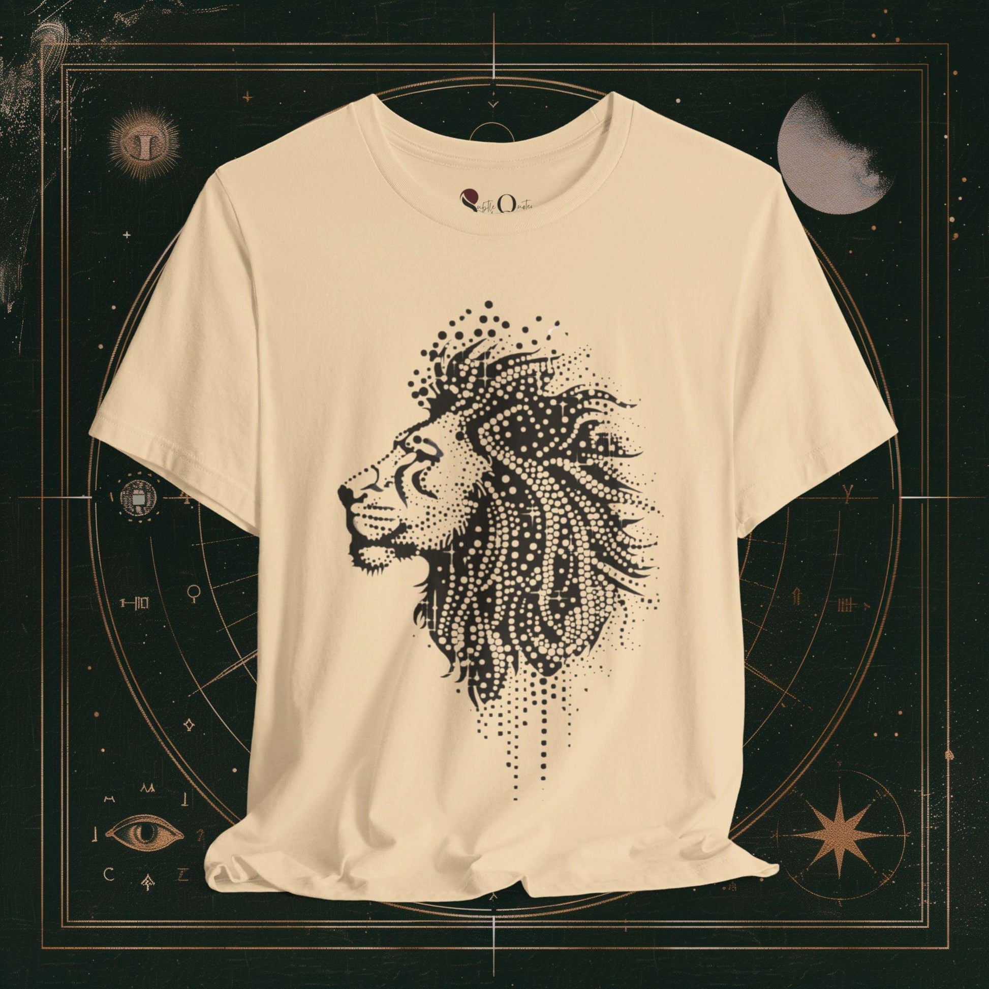 T-Shirt Soft Cream / S Unisex -  Majestic Lion