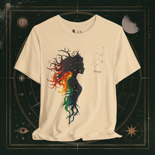 T-Shirt Soft Cream / S Unisex -  Virgo | Zodiac Line