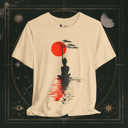 T-Shirt Soft Cream / S Unisex -  Zen Reflection