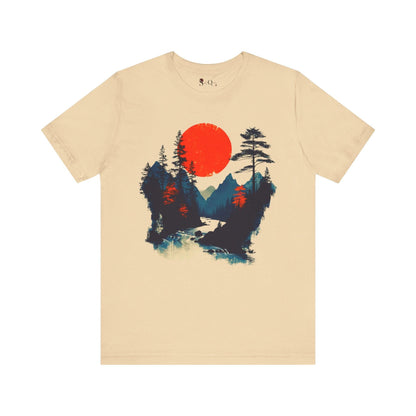 T-Shirt Unisex -  Crimson Dusk