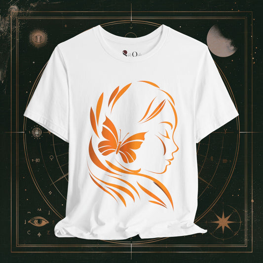 T-Shirt White / S Butterfly Grace I