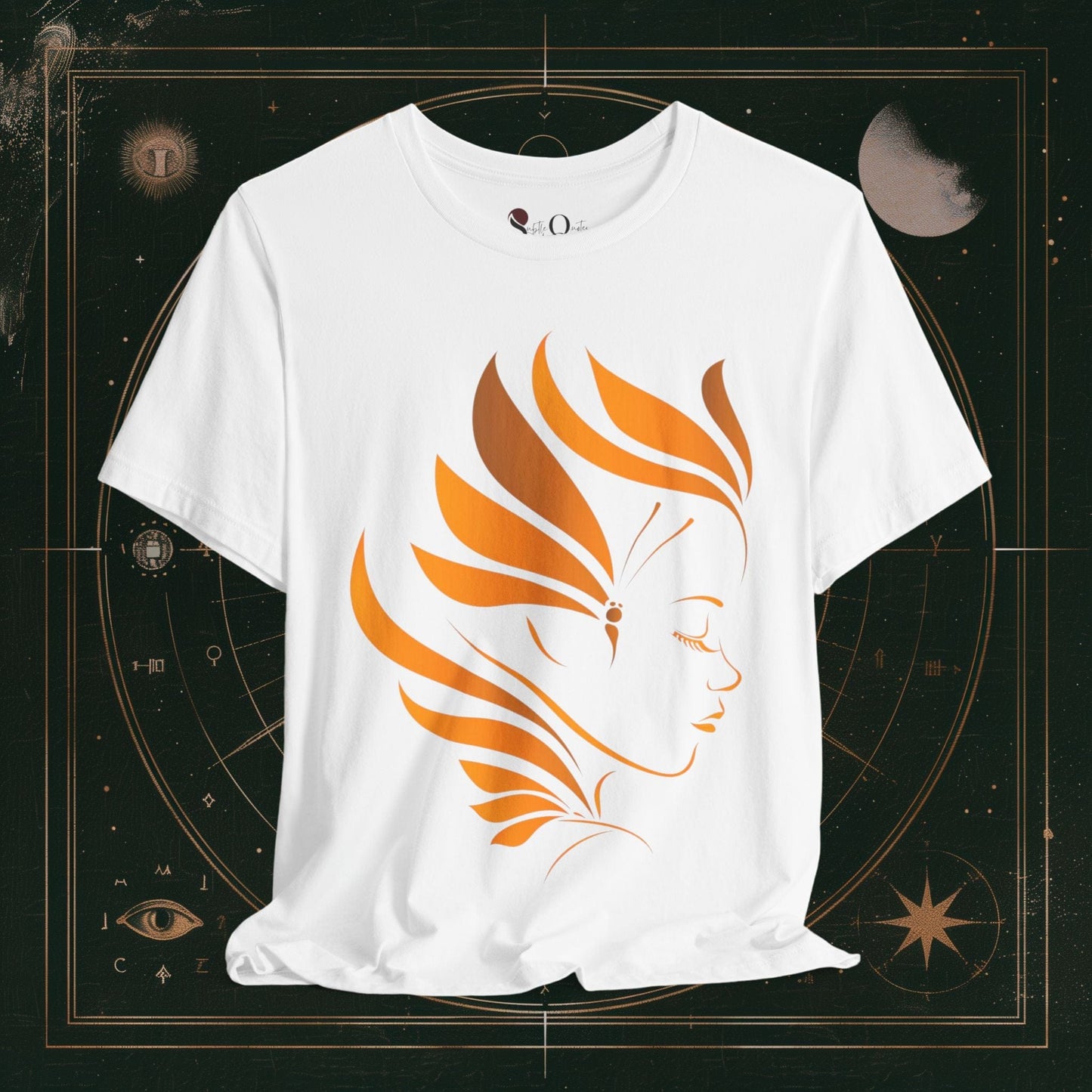 T-Shirt White / S Butterfly Grace III