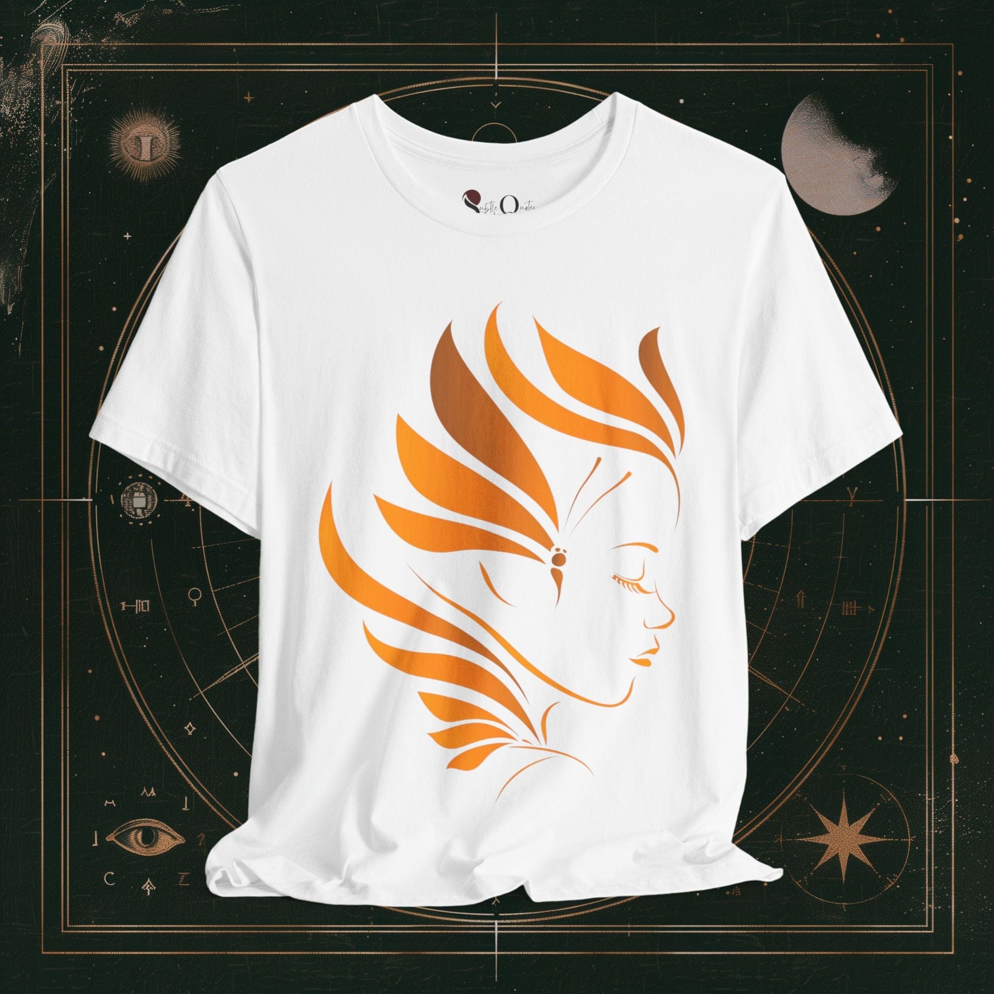 T-Shirt White / S Butterfly Grace III