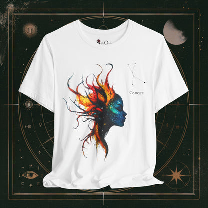 T-Shirt White / S Cancer | Zodiac Line