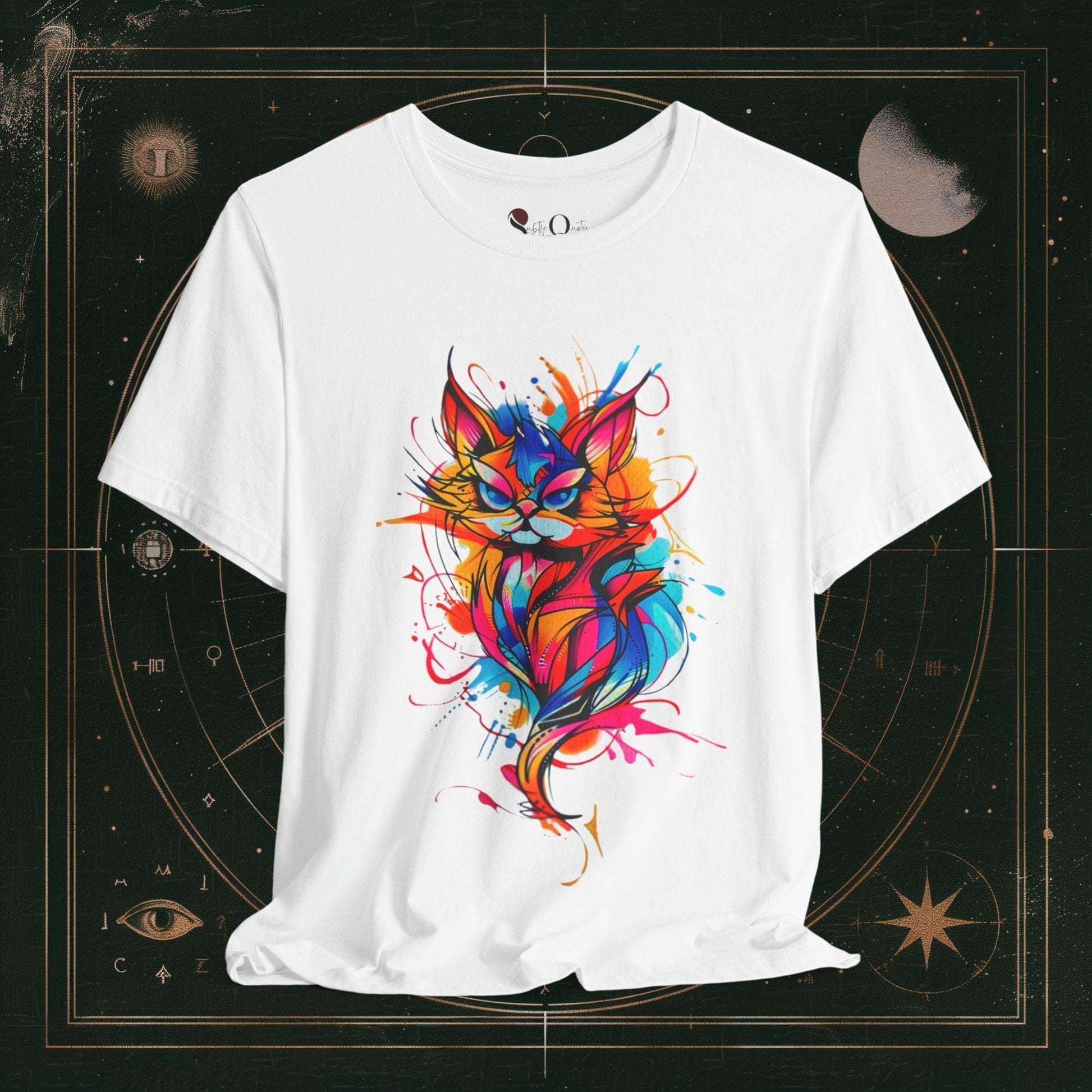 T-Shirt White / S Feline Fury