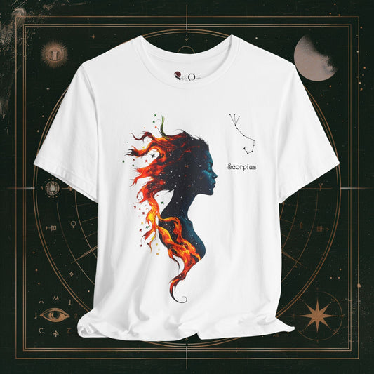 T-Shirt White / S Scorpio 1 | Zodiac Line