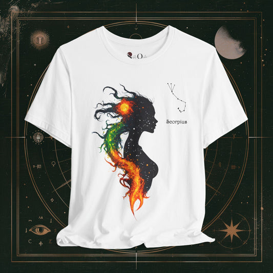 T-Shirt White / S Scorpio | Zodiac Line