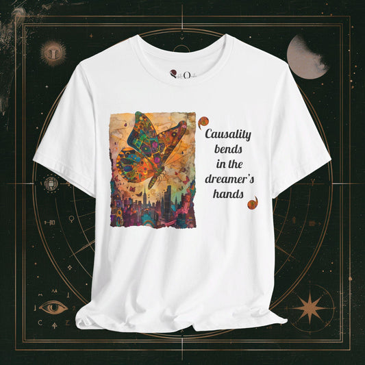 T-Shirt White / S Unisex -  Causality Bends