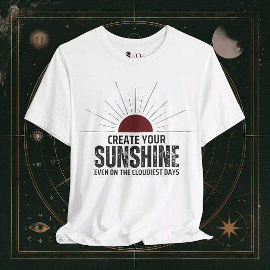 T-Shirt White / S Unisex -  Create Own Sunshine