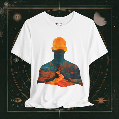 T-Shirt White / S Unisex -  Inner Journey Silhouette