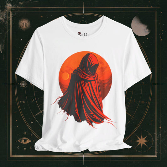 T-Shirt White / S Unisex -  The Veiled Wanderer