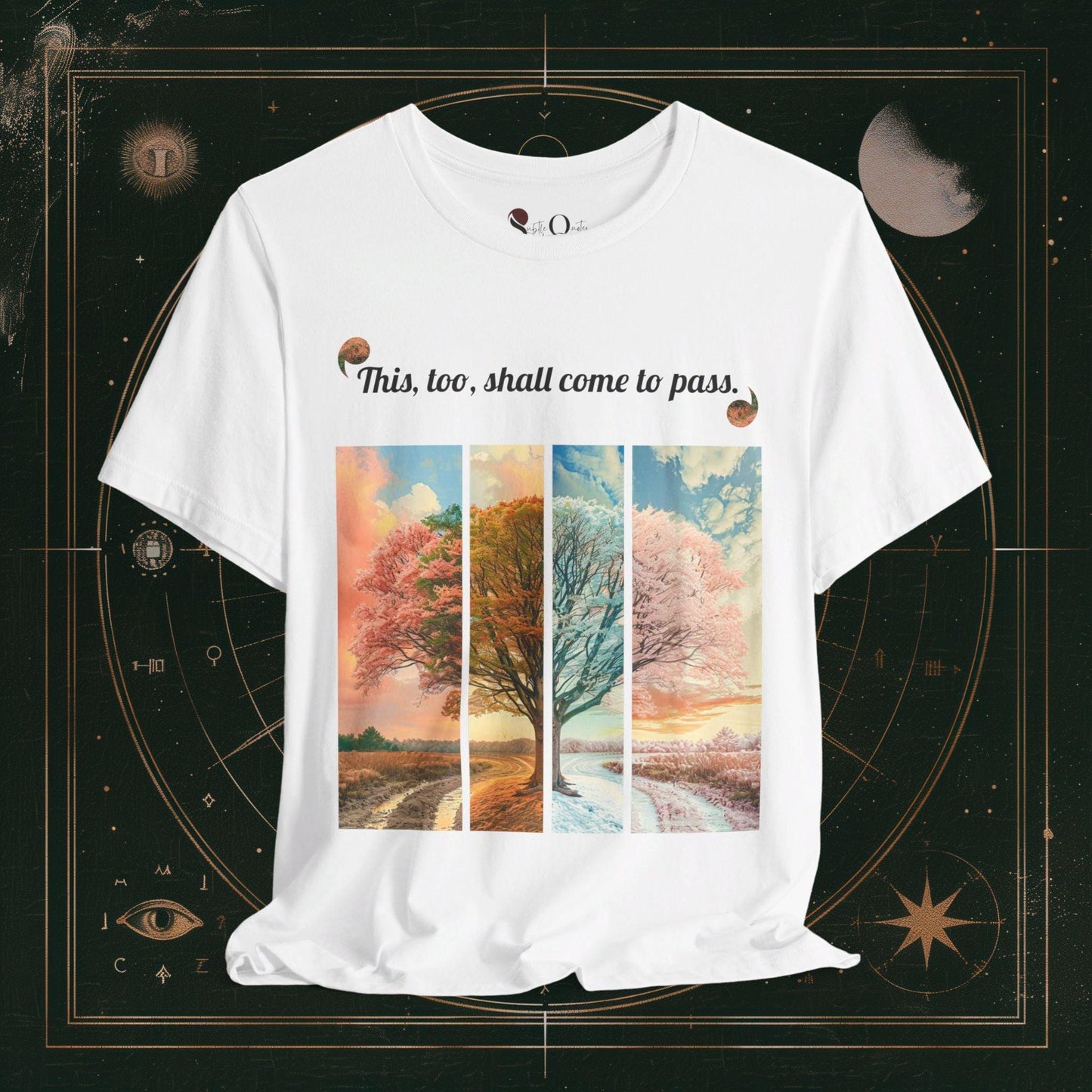 T-Shirt White / S Unisex -  This Too Shall Pass