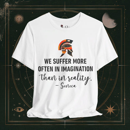 T-Shirt White / S Unisex -  We suffer More Seneca